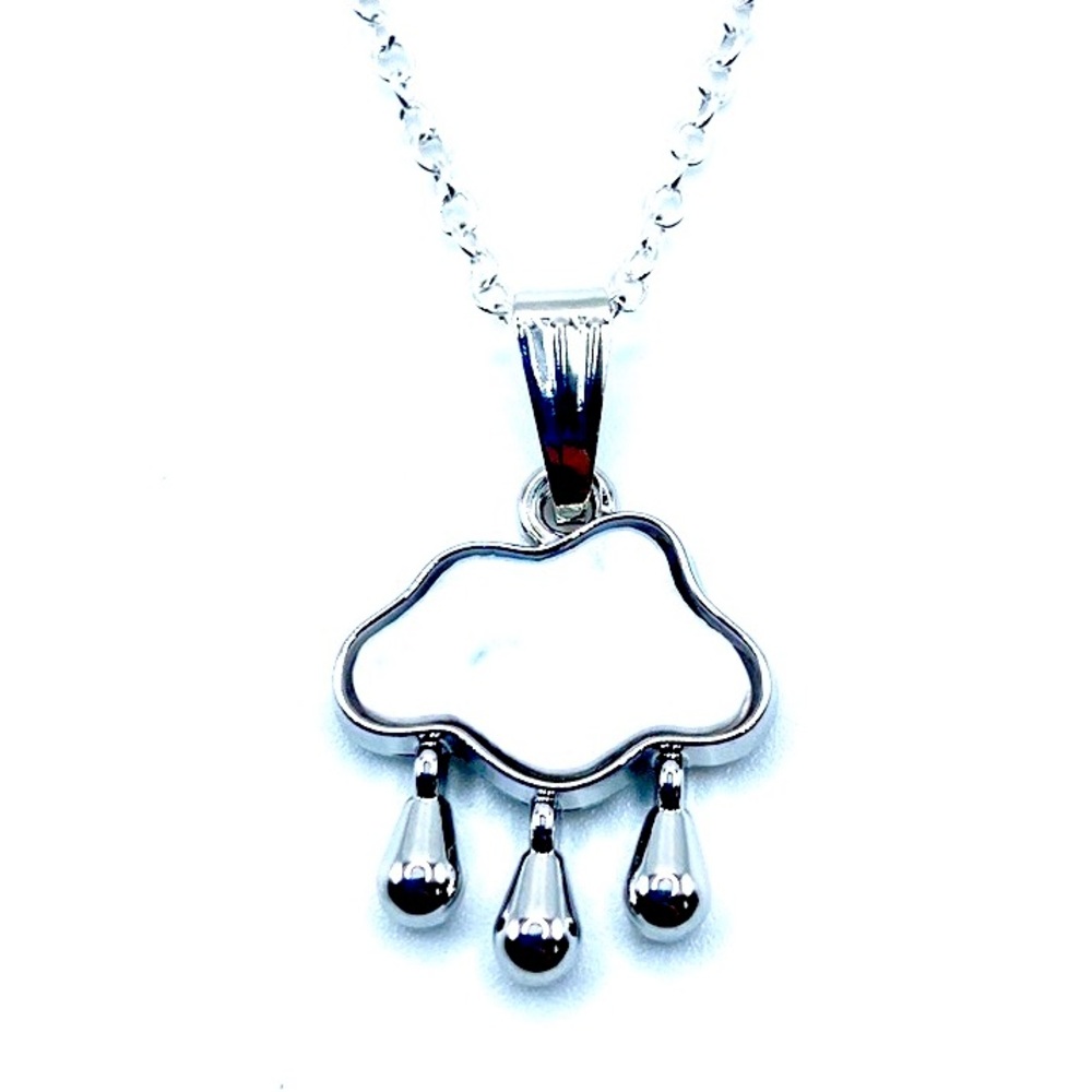 Rain Cloud Necklace